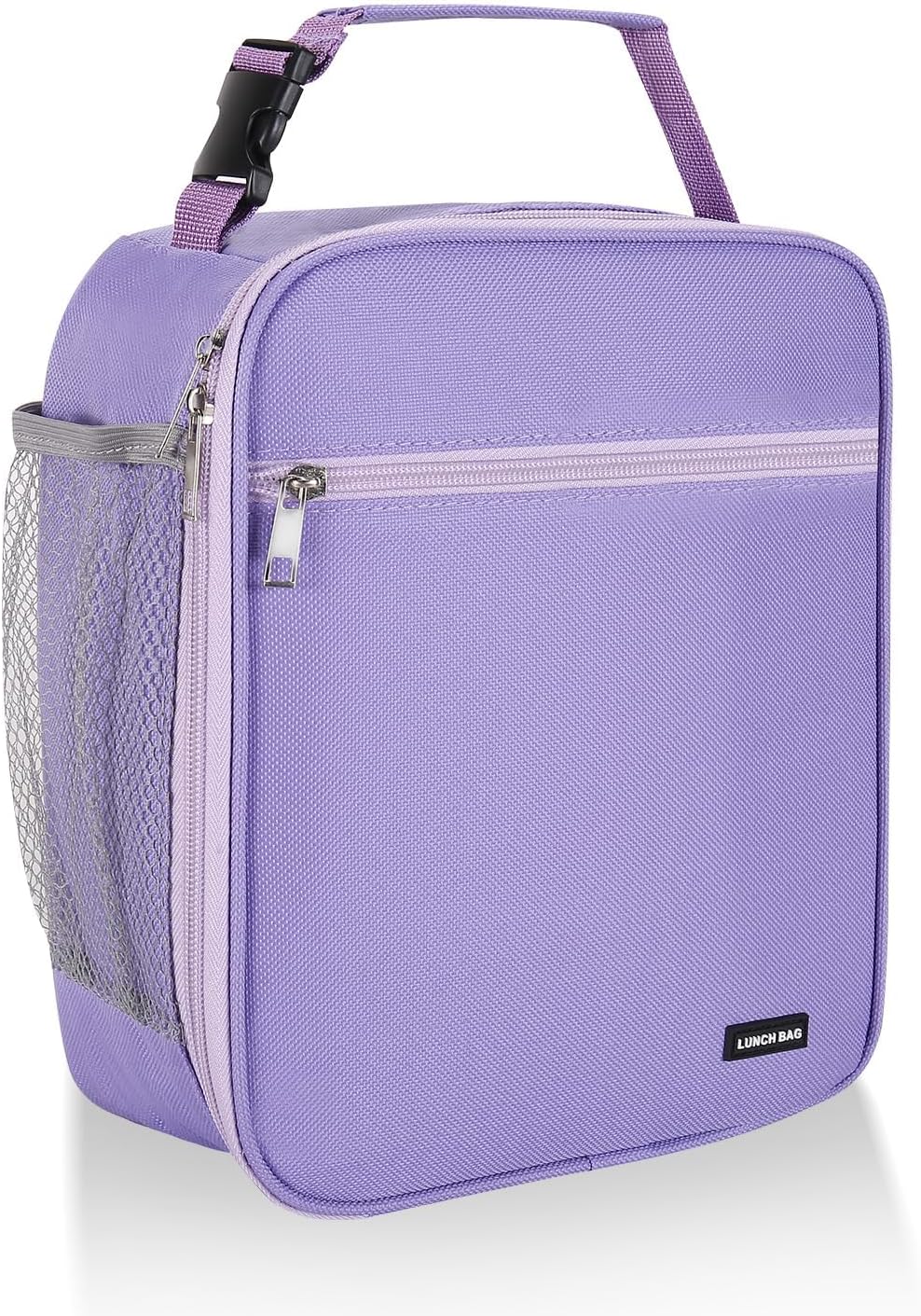 Lunch box Lunch bag for men women Insulated Lunchbox Lunch bags for Work Picnic Travel (Black)