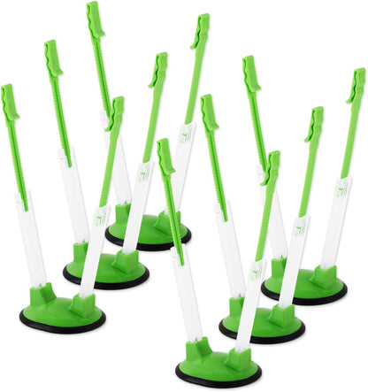 Baggy Rack -Sandwich Bag Racks Holder，Food Storage Bags Clip， For Food Prep Bag/plastic Freezer Bag/Ziploc Bag Holder Stand, Meal Planning/prep Bag Holders（6pcs)