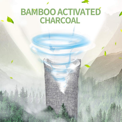 Bamboo Charcoal Air Purifying Bag, Activated Charcoal Odor Absorber