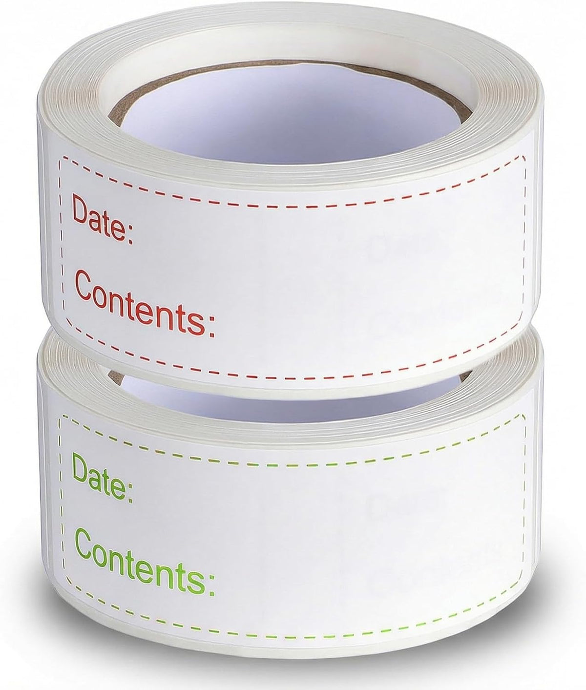 300 Pcs Removable Freezer Labels 1 x 3 Inch Waterproof Food Storage Containers Stickers Refrigerator Paper Date Tape Oil Resistant No-Residue for Kitchen Meal Prep Pantry Organization