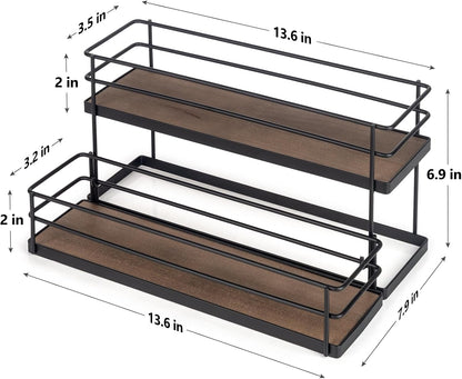 12 Bottle Capacity Coffee Syrup Organizer 3 Tier Coffee Syrup Stand Shelf for Coffee Bar Kitchen Small Wine Rack for Bar Family Storage for Syrup Wine Dressing