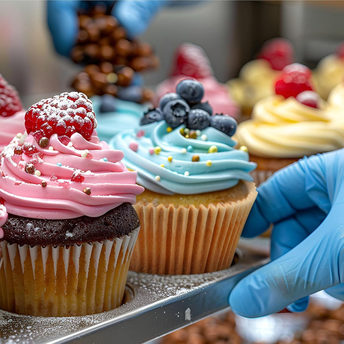 225pcs Parchment Cupcake Liners - Standard Muffin Cups for Baking