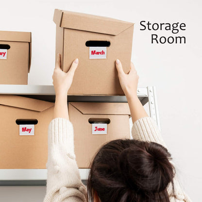 50pcs Labels for Storage Bins Plastic Label Clip, Basket Labels Clip On Wire Shelf Price Label Holder Merchandise Sign Display Holder, 50pcs Label Insert Included (6x4cm)