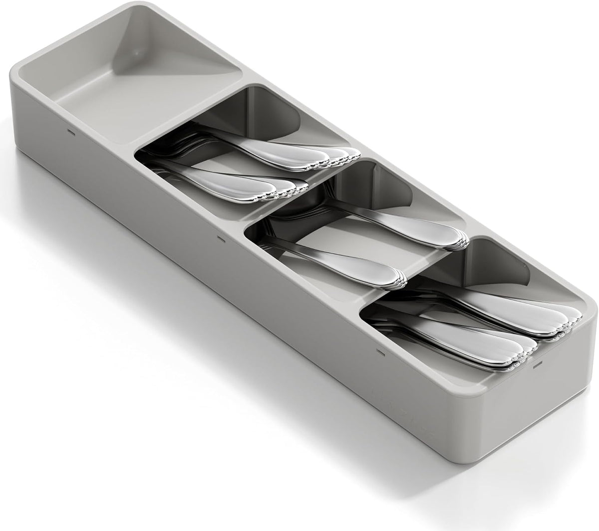 Silverware Organizer for Drawer - Utensil Drawer Organizer Compact Utensil Organizer Silverware Tray Cutlery Organizer Spoon Drawer Kitchen for Kitchen, Office, Bathroom, Living room