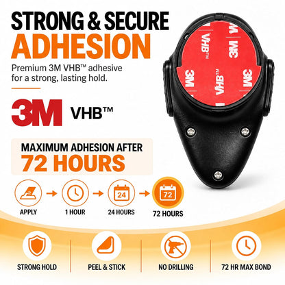 Oven Lock Child Safety, Heat Resistant No Drill Baby Proof Door Latch