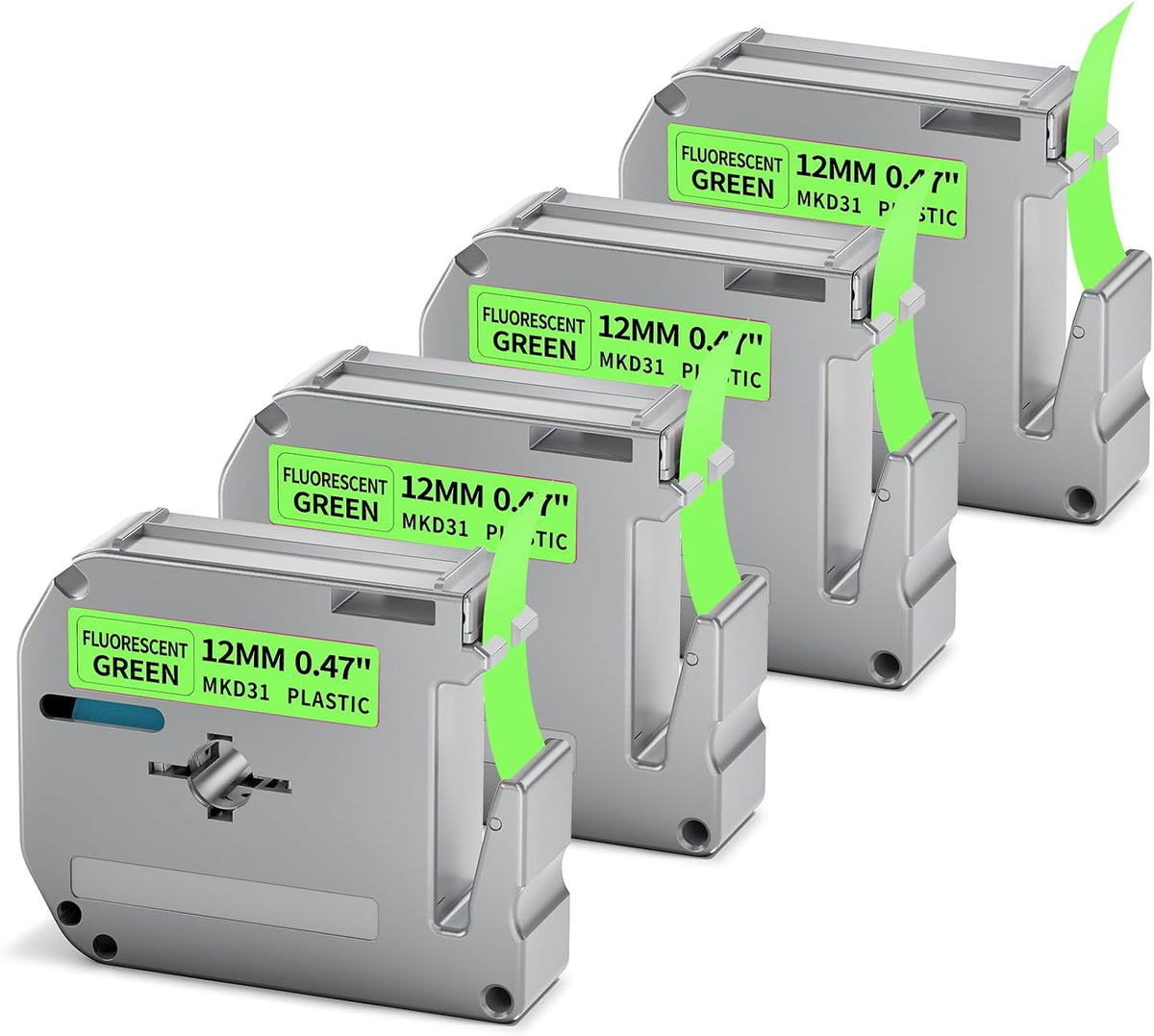 M-K231 Replace for M-K231s Brother M Tape 12mm 0.47 White P Touch | M-231 M231 PTM95 Label Tape White for Brother PT-M95 PT-65 PT-45 PT-80 PT-70 PT-90 Ptouch Label Maker Refills
