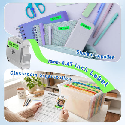 M-K231 Replace for M-K231s Brother M Tape 12mm 0.47 White P Touch | M-231 M231 PTM95 Label Tape White for Brother PT-M95 PT-65 PT-45 PT-80 PT-70 PT-90 Ptouch Label Maker Refills