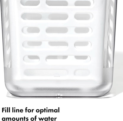 Good Grips Produce Saver - Berry Keeper, 2-Piece Set | Fruit Storage Containers, Ventilated Storage for Rinsing and Storing Berries, Cherry Tomatoes, Keeps Berries Fresh Longer