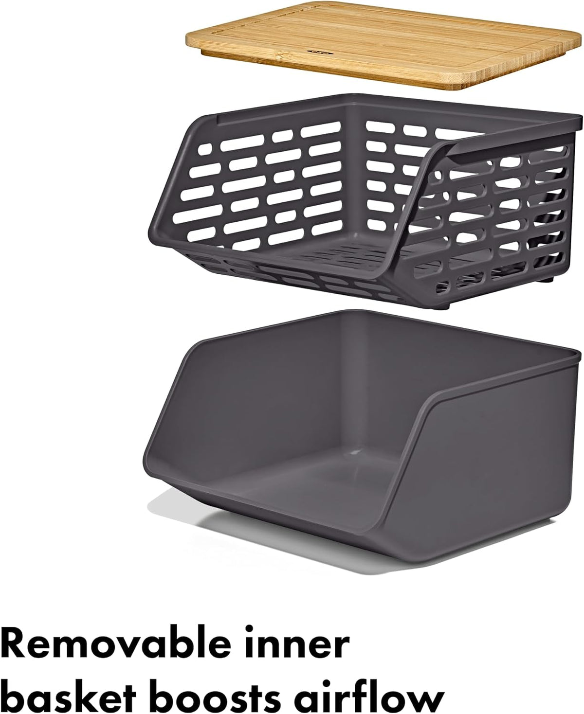 Good Grips Produce Saver - Berry Keeper, 2-Piece Set | Fruit Storage Containers, Ventilated Storage for Rinsing and Storing Berries, Cherry Tomatoes, Keeps Berries Fresh Longer