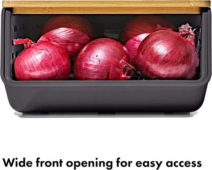 Good Grips Produce Saver - Berry Keeper, 2-Piece Set | Fruit Storage Containers, Ventilated Storage for Rinsing and Storing Berries, Cherry Tomatoes, Keeps Berries Fresh Longer