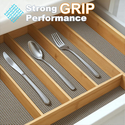 Non-Slip Shelf Cabinet and Drawer Liner, 12IN x 20FT, Dark Gray