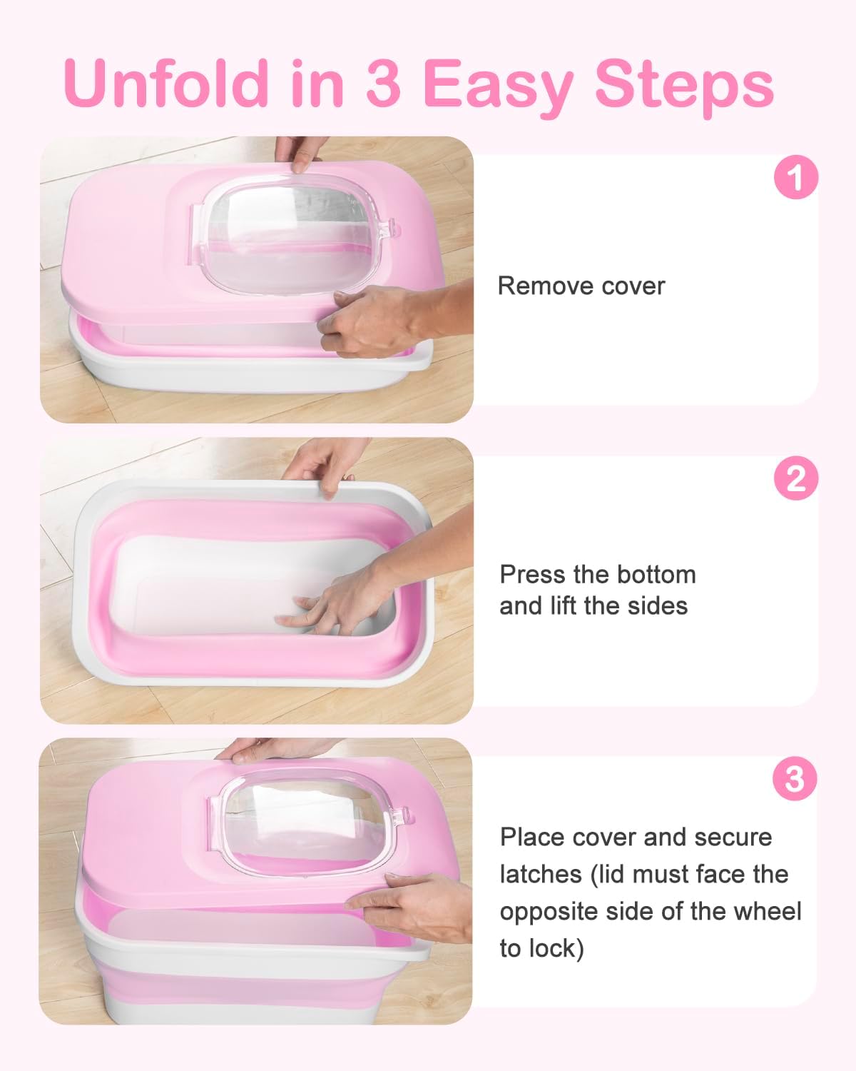 10-13 Lbs Dog Food Storage Container,Collapsible Dog Food Container | Pet Food Storage Container with Airtight Lid,Pet Food Scoop,Cat Food Storage Dry Food for Dog,Cat and Other Pets