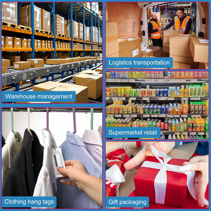 4" x 2" Premium Thermal Labels (1000/Roll) – Compatible with Direct Thermal Printers. Ideal for Shipping, Inventory Management, Barcode Systems, and FBA SKU Labeling