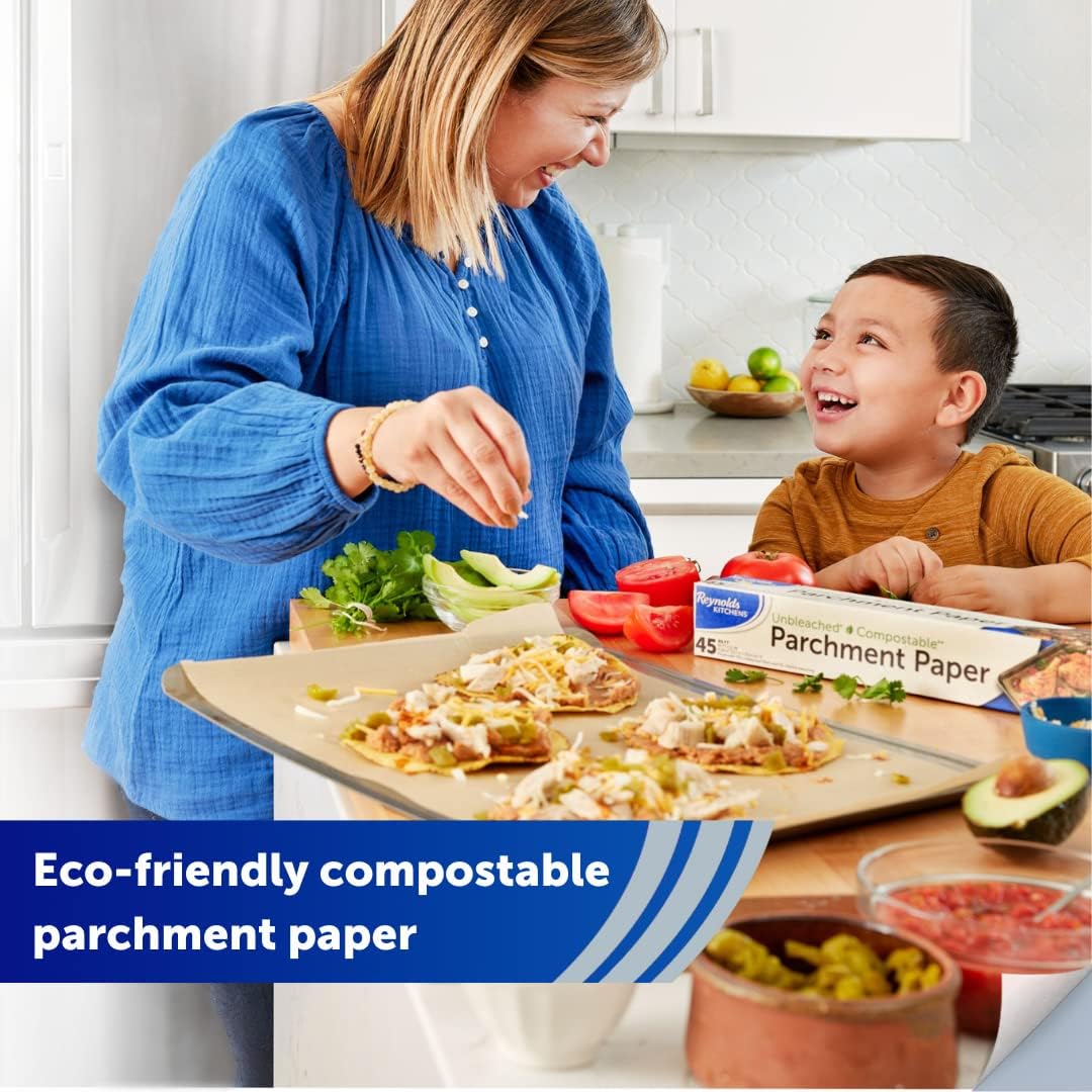 Reynolds Kitchens Unbleached Parchment Paper Roll, 45sq ft