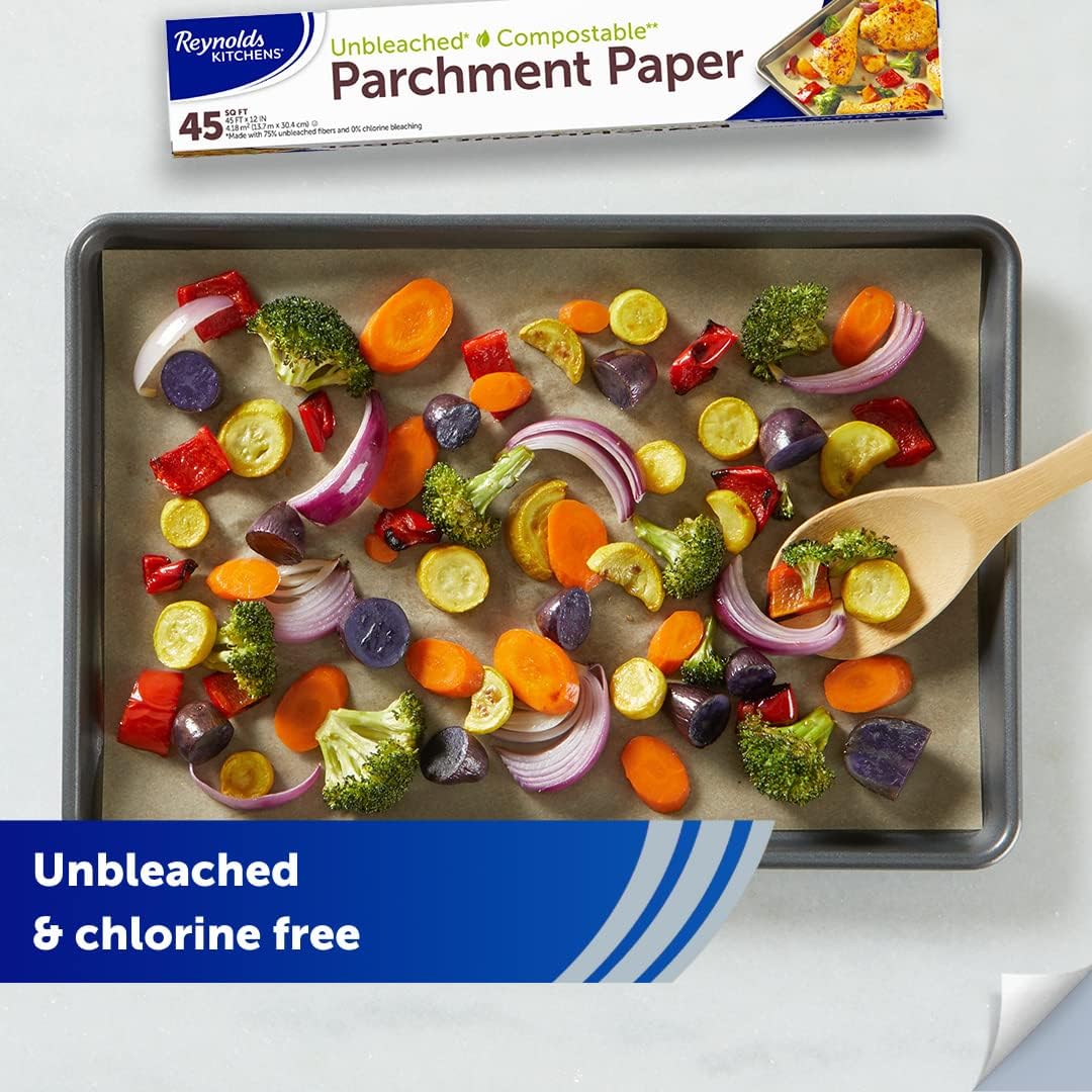 Reynolds Kitchens Unbleached Parchment Paper Roll, 45sq ft