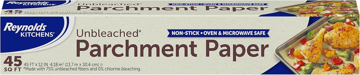 Reynolds Kitchens Unbleached Parchment Paper Roll, 45sq ft