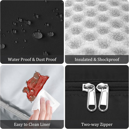 Insulated Lunch Bag for Women Men Large Reusable Lunch Box Adult Leakproof Portable Cooler Tote Bags for Work Picnic