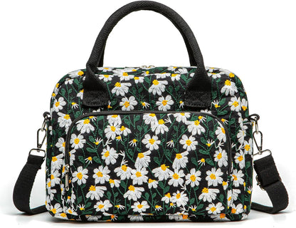 Insulated Lunch Bag for Women Men Large Reusable Lunch Box Adult Leakproof Portable Cooler Tote Bags for Work Picnic