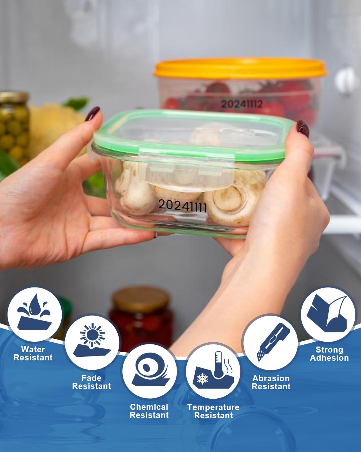 Compatible with Brother Label Maker Tape Clear TZ 12mm 0.47 Inch Ptouch | Label Tape Black on Clear TZe-131 TZe131 P Touch Refills for PT-H103w 2040 PTD210 PTH100 PTD220, 1/2 Inch 26.2 Ft, 2 Pack