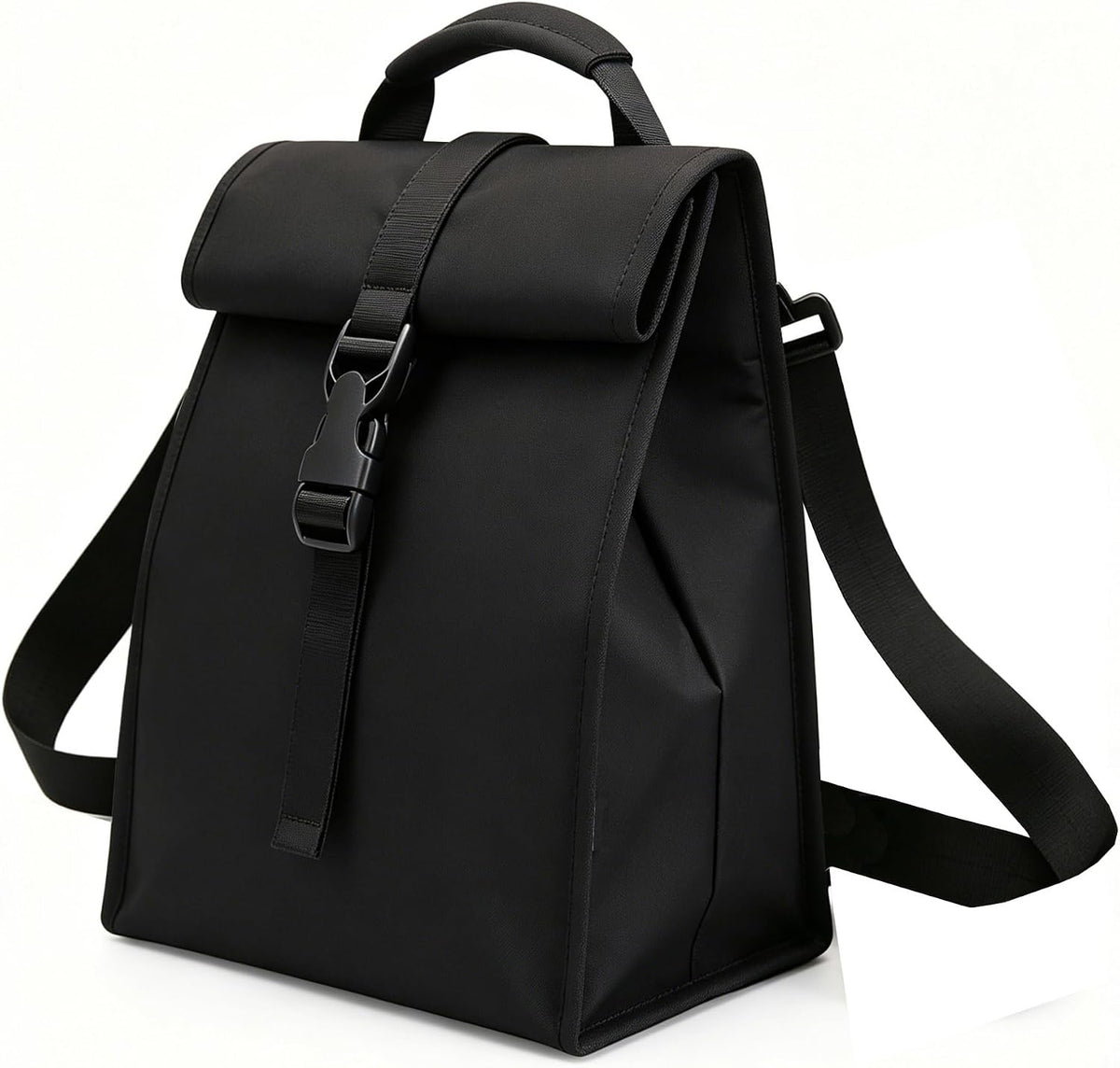 Insulated Foldable Lunch Bag- Lightweight Portable with Adjustable Shoulder Strap Lunch Box for Men, Women, Office, Work, Picnic, Hiking and Beach