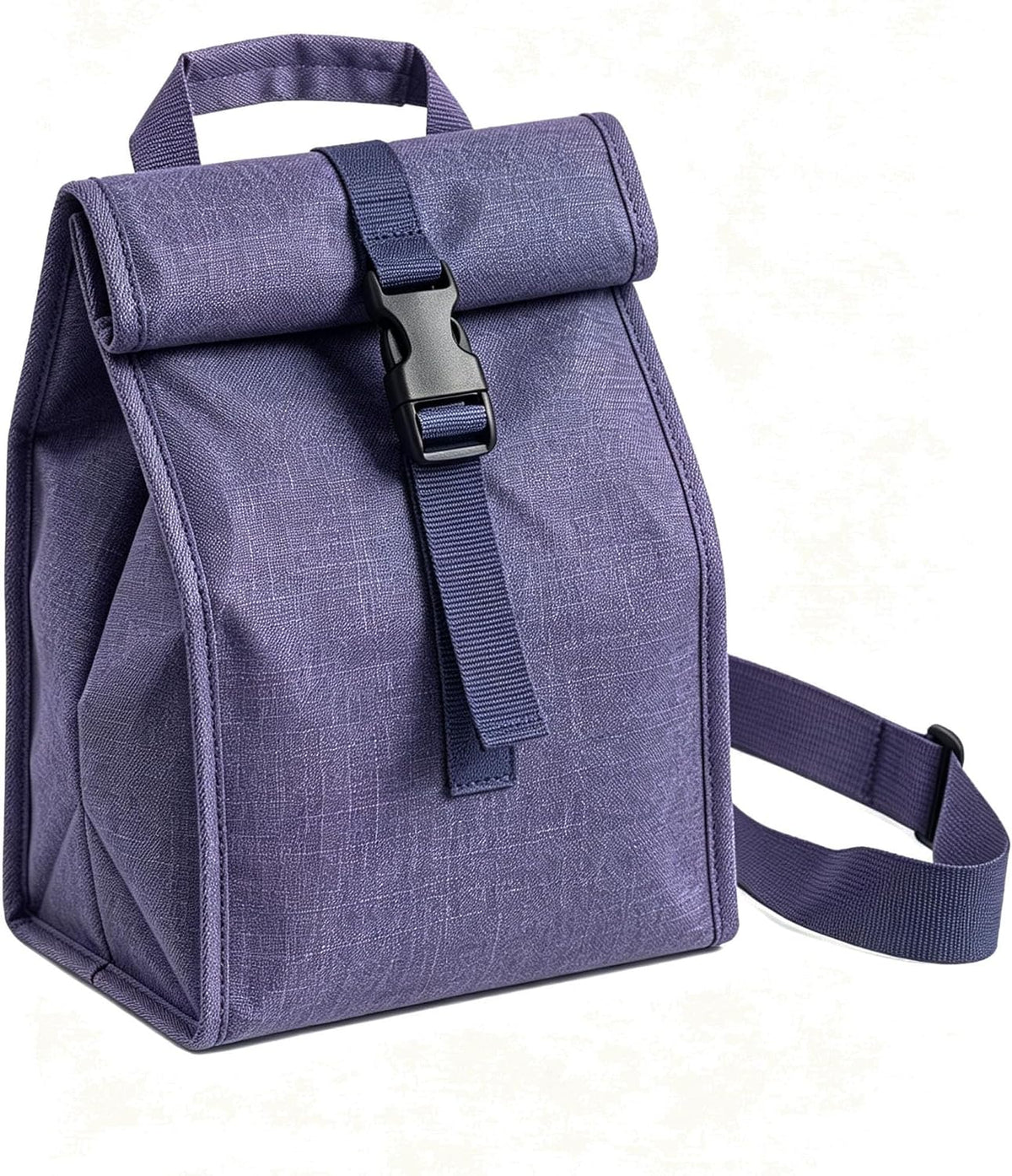 Insulated Foldable Lunch Bag- Lightweight Portable with Adjustable Shoulder Strap Lunch Box for Men, Women, Office, Work, Picnic, Hiking and Beach