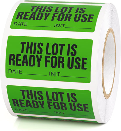 Date Opened Medication Instruction Lables Stickers 0.78 x 1.57 Inch