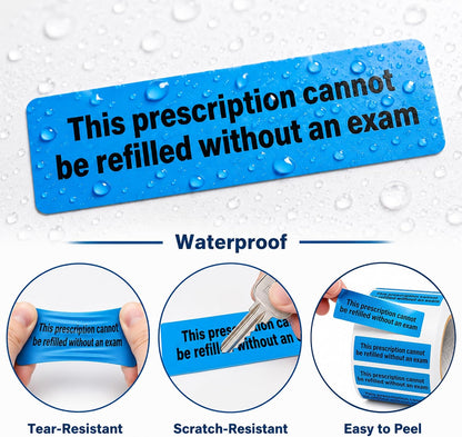Date Opened Medication Instruction Lables Stickers 0.78 x 1.57 Inch