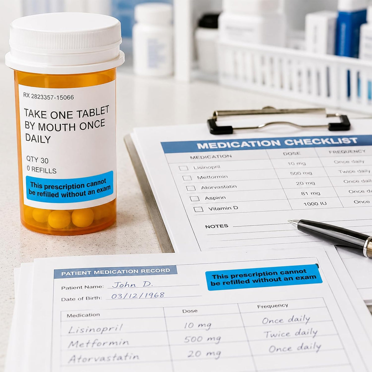 Date Opened Medication Instruction Lables Stickers 0.78 x 1.57 Inch