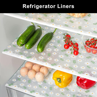 Shelf Liner – Premium Non-Adhesive Cabinet & Drawer Liner for Kitchen – Waterproof Shelf Paper with Modern Pattern – Durable EVA Cabinet Mat – Easy to Cut （11.8" W x 120" L）