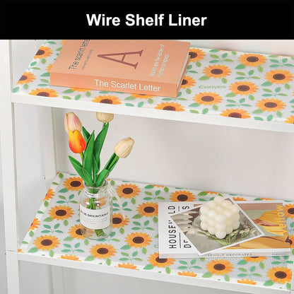 Shelf Liner – Premium Non-Adhesive Cabinet & Drawer Liner for Kitchen – Waterproof Shelf Paper with Modern Pattern – Durable EVA Cabinet Mat – Easy to Cut （11.8" W x 120" L）