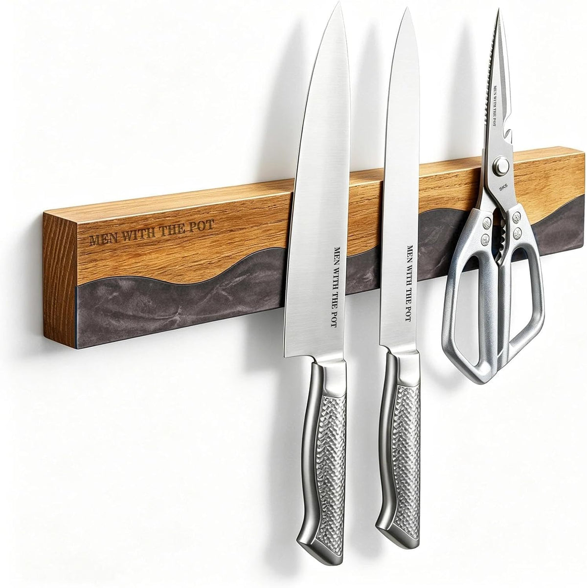 16" Magnetic Knife Holder for Wall, Magnetic Knife Strips