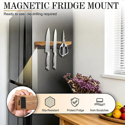 16" Magnetic Knife Holder for Wall, Magnetic Knife Strips