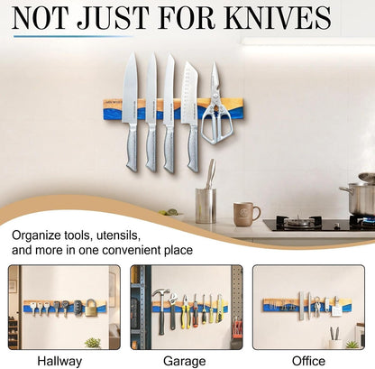 16" Magnetic Knife Holder for Wall, Magnetic Knife Strips