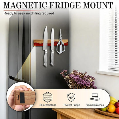 16" Magnetic Knife Holder for Wall, Magnetic Knife Strips