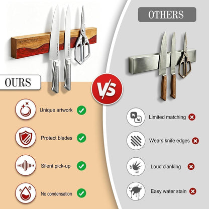 16" Magnetic Knife Holder for Wall, Magnetic Knife Strips