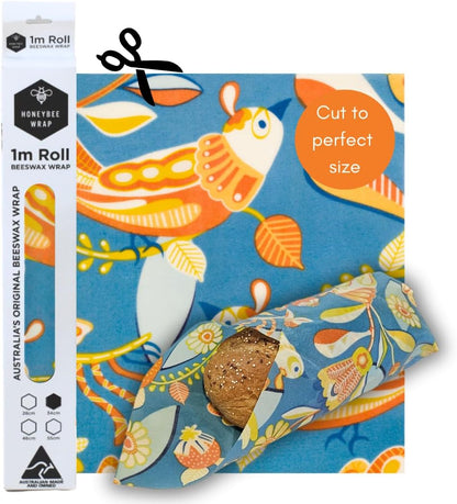 Reusable Beeswax Wraps for Food | | Eco Friendly, Organic, Biodegradable, Plastic Free, Bee's Wrap Bowl Covers and Food Storage | Cling Wrap Alternative