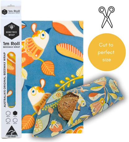 Reusable Beeswax Wraps for Food | | Eco Friendly, Organic, Biodegradable, Plastic Free, Bee's Wrap Bowl Covers and Food Storage | Cling Wrap Alternative