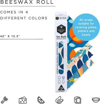 Reusable Beeswax Wraps for Food | | Eco Friendly, Organic, Biodegradable, Plastic Free, Bee's Wrap Bowl Covers and Food Storage | Cling Wrap Alternative