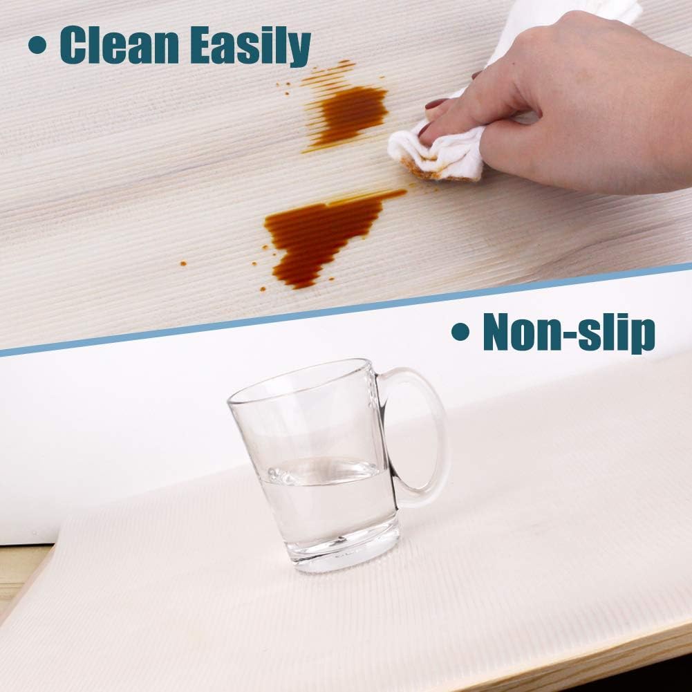 Shelf Liner, Non-Slip Cabinet Drawer Liner, 12 Inches x 20 FT