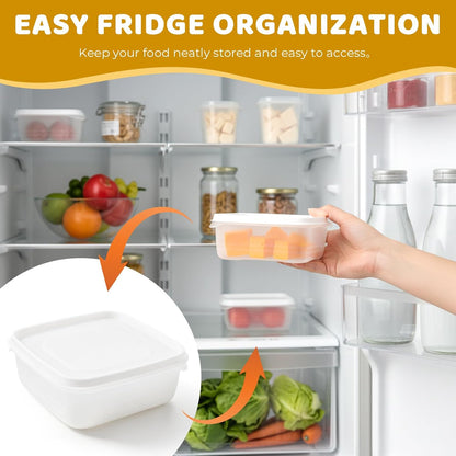 2Pack Sliced Cheese Container for Fridge, Flip Lid Clear Butter Block Cheese Slice Storage Box, Keeps Cheeses Fresh Longer and Delicious, Refrigerator Organizer for Food Grated Cheese-Singles