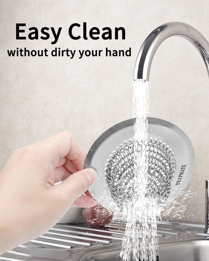 Reversible Kitchen Sink Drain Strainer Basket, Fits Sink & Garbage Disposal