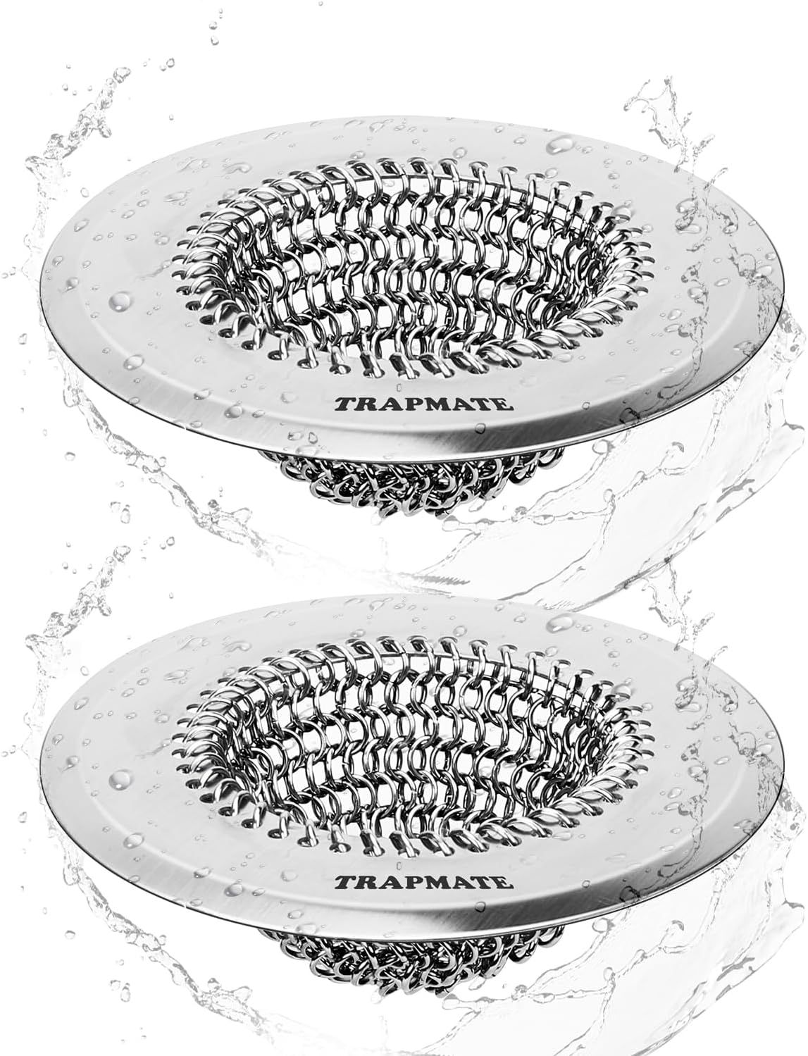 Reversible Kitchen Sink Drain Strainer Basket, Fits Sink & Garbage Disposal