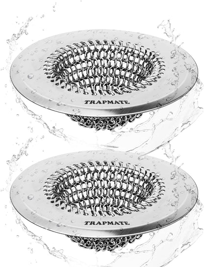 Reversible Kitchen Sink Drain Strainer Basket, Fits Sink & Garbage Disposal