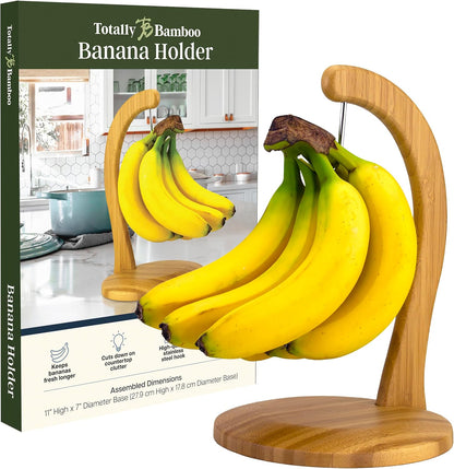 Banana Holder with Stand and Stainless Steel Hanging Hook