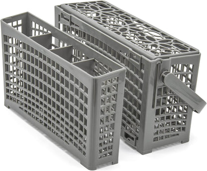 Universal Dishwasher Basket Replacement - 2 in 1 Utensil/Cutlery Basket
