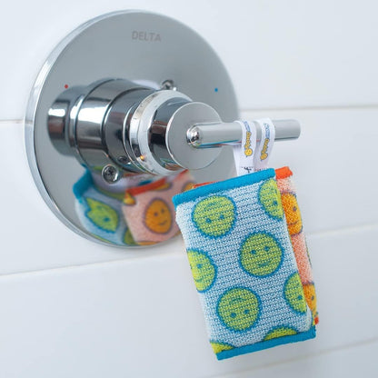 Scour Daddy Style, Scourers Non Scratch Scrubbing Sponge, Scouring Pads, Kitchen Sponges for Dishes, Dishwashing Pan Scrubber, Cleaning Supplies, Dish Sponges for Washing up, Pack of 2