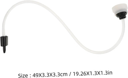 Vacuum Sealer Replacement Hose 2 Pack Plastic Accessory Tube