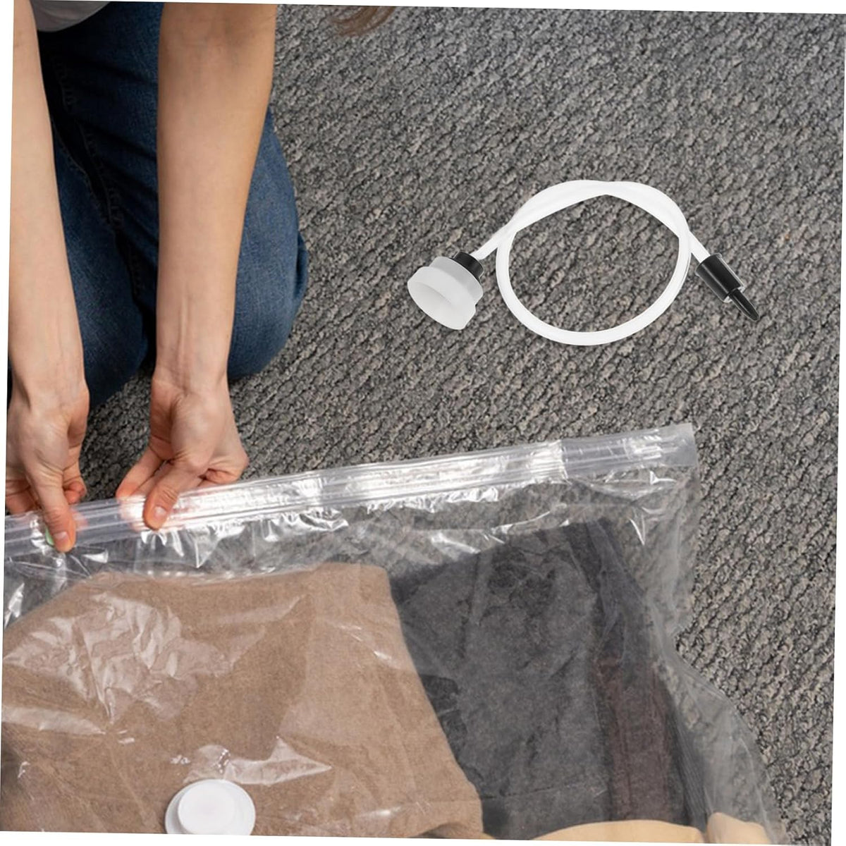 Vacuum Sealer Replacement Hose 2 Pack Plastic Accessory Tube