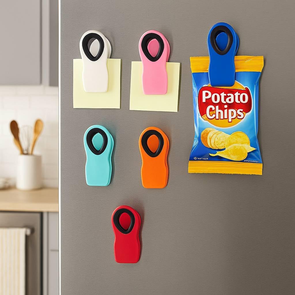 Magnetic Chip Clips, Airtight Seal