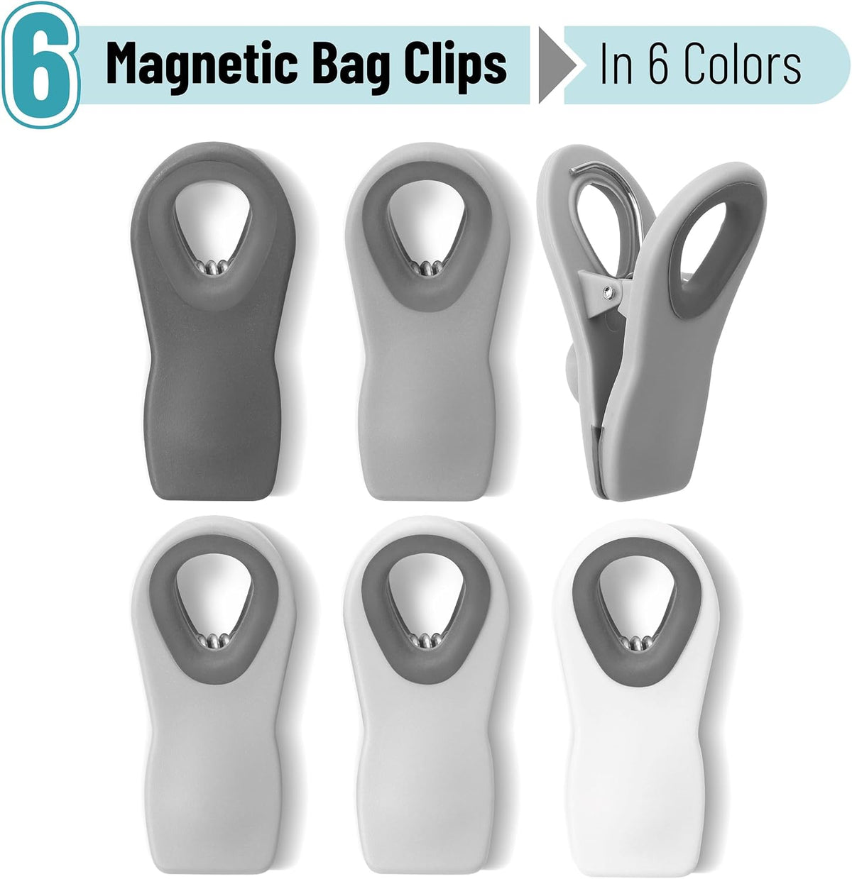 Magnetic Chip Clips, Airtight Seal
